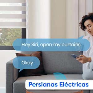Persianas Operadas con Siri